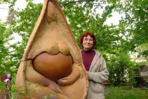 Chantal avec la Graine-Mère