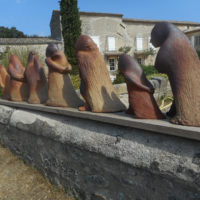 Sculptures Exterieures - Les Voyageurs