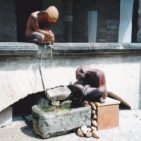 Installations et Expositions - Les Ames - Cloître de Villeneuves-Lez-Avignon 2003