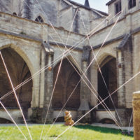 Installations et Expositions - Les Ames - Cloître de Villeneuves-Lez-Avignon 2003