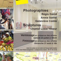 Affiche Expo Inde Multiple - Chantal Lozac'Hmeur