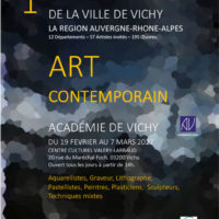 Affiche Biennale de Vichy - Chantal Lozac Hmeur