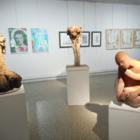 ExpositionSculptures Biennale de Vichy - Chantal Lozac Hmeur