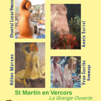 Affiche - Exposition Accorps - st Martin en Vercors 2023